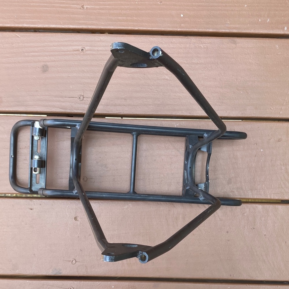 Black Rear Bike Rack Carrier - Picture 2 of 5